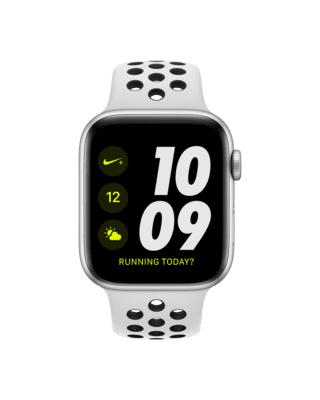 Apple Watch Nike Series 4 GPS Mobilfunk mit Nike Sportarmband Open Box 40 mm Sportuhr. Nike DE